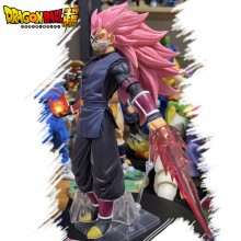 Dragon Ball Super Saiyan 3 ROSE Son Goku Zamasu anime figure(can lighting)