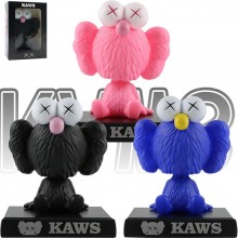 Sesame Kaws shake head figure