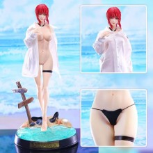 Chainsaw Man Makima beach anime sexy figure soft c...