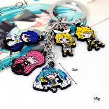 Hatsune Miku anime key chain