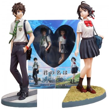 Your name Tachibana Taki & Miyamizu Mitsuha figures set(2pcs a set)