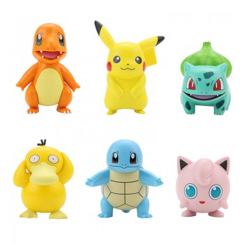 Pokemon anime figures set(6pcs a set)(OPP bag)