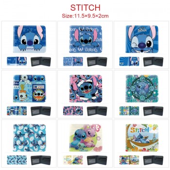 Stitch anime wallet purse