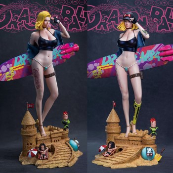 Dragon Ball Z Sexy Android 18 Cyberpunk Anime Figure