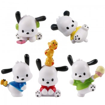 Pochacco anime figures set(5pcs a set)(OPP bag)