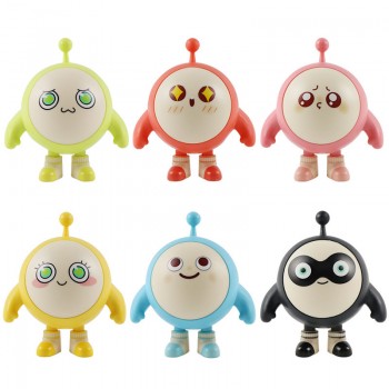 Egg Party anime figures set(6pcs a set)(OPP bag)