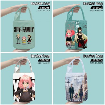 SPY FAMILY cylinder bucket shaped handbags shoulder bag