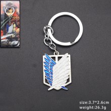 Attack on Titan anime key chain/necklace