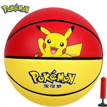 Pokemon Pikachu Children Rubber Basketball Ball
