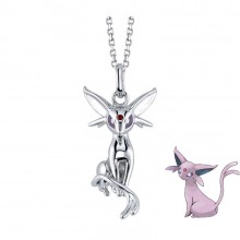 Pokemon Espeon Sliver Pandent Necklace