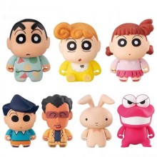 Crayon Shin-chan anime figures set(6pcs a set)