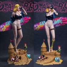 Dragon Ball Z Sexy Android 18 Cyberpunk Anime Figu...