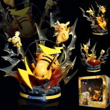 Pokemon Raichu Pikachu anime big figure