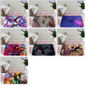 Spider Man anime short velvet floor mat