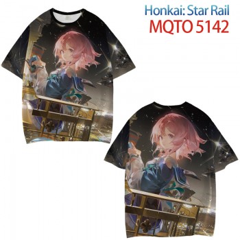 Honkai Star Rail game t-shirt t shirts