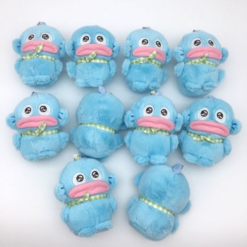 4.8inches Sanrio hangyodon plush dolls set(10pcs a set)