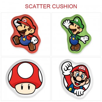 Super Mario game custom shaped pillow cushion