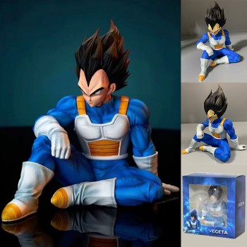 Dragon Ball Vegeta sitting anime figure