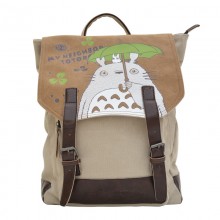 TOTORO anime canvas backpack bag