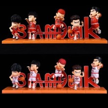 Slam Dunk national competition anime figures set(5...