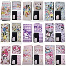 Sanrio Melody kitty Cinnamoroll Kuromi anime buckle long wallet