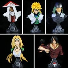 Naruto Tsunade bust Itachi Obito Namikaze Minato a...