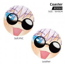 Jujutsu Kaisen anime soft pvc coaster coffee cup m...