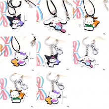 Melody kitty Cinnamoroll Kuromi Pochacco anime key...