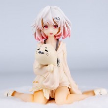 Virtual YouTuber Haruka sitting anime figure