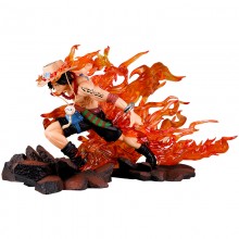 One Piece BadBoy Drift Flame Ace Anime Figure(can ...