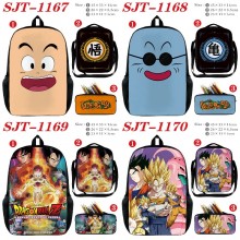 Dragon Ball anime nylon backpack bag shoulder penc...