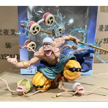 One Piece Enel squatting anime figure