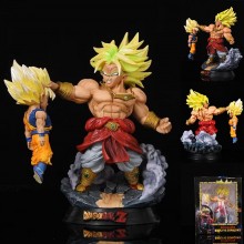 Dragon Ball Broli VS Son Goku anime figure(eyes ca...