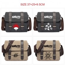 Naruto anime canvas satchel shoulder bag