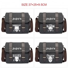 JoJo's Bizarre Adventure anime canvas satchel shoulder bag