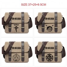 Fullmetal Alchemist anime canvas satchel shoulder ...