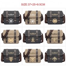 Genshin Impact game canvas satchel shoulder bag