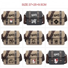 Demon Slayer anime canvas satchel shoulder bag