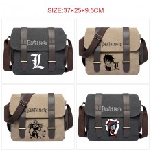 Death Note anime canvas satchel shoulder bag