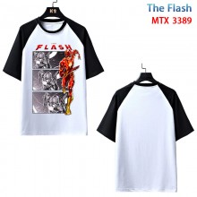 The Flash raglan sleeve cotton t-shirt t shirts