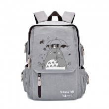 Totoro anime canvas backpack bag