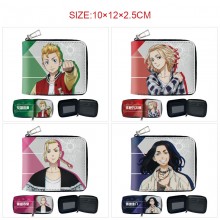 Tokyo Revengers anime zipper wallet purse