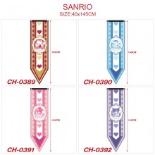 Sanrio Melody kitty Cinnamoroll Kuromi anime flags...