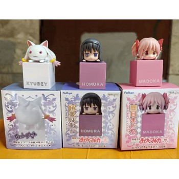 Puella Magi Madoka Magica Kaname Madoka Akemi Homura QB figure