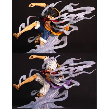 One Piece Sun God Nika Luffy Gear 2 to 5 anime figure