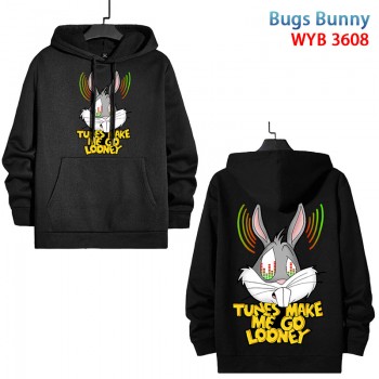 Bugs Bunny anime cotton long sleeve hoodies cloth