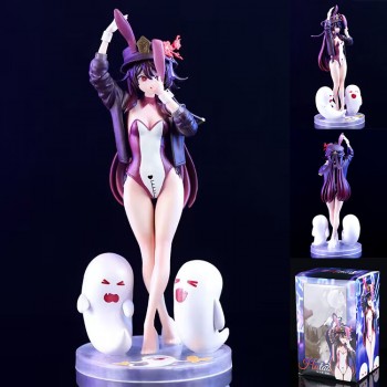 Genshin Impact Hu Tao bunny girl game figure