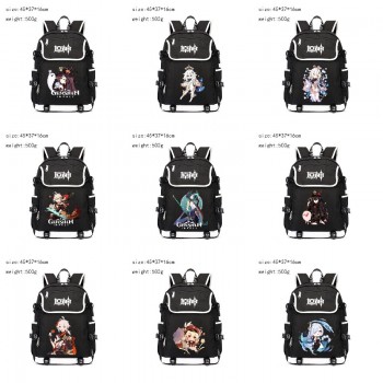 Genshin Impact game backpack bag