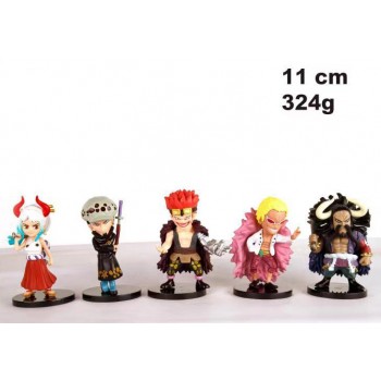 One Piece anime figures set(5pcs a set)(OPP bag)