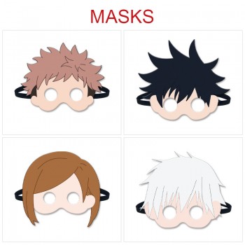 Jujutsu Kaisen anime cosplay felt masks eye patch